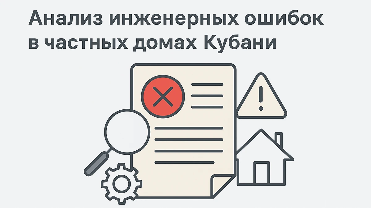 7 критических ошибок проектирования инженерных систем в частных домах Кубани